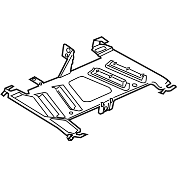 BMW 65159235506 Holder, Audio Amplifier