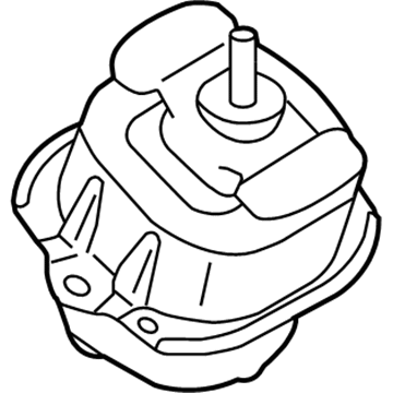 BMW X6 M Engine Mount - 22116793642