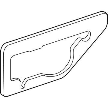 BMW 63213417447 Seal, Rear Light,Luggage-Compartment Lid