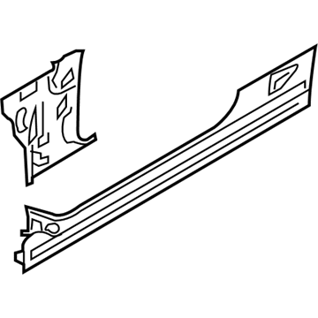 BMW 41117180018 Right Side Member