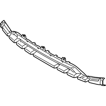 BMW 51117296819 Insert, Air Inlet, Middle