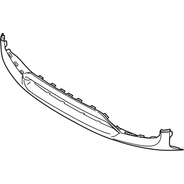 BMW 51118738449 TRIM, BUMPER FRONT