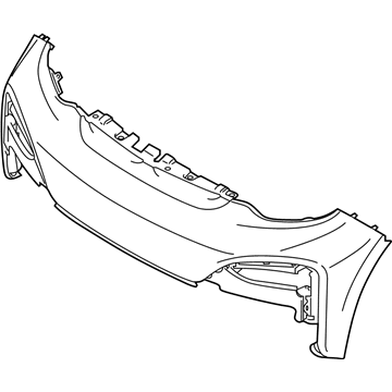 BMW 51117462278 Panel, Bumper, Primed, Front