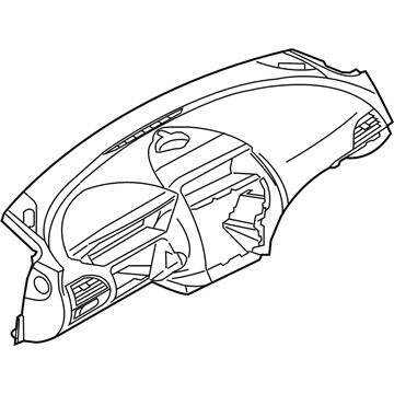 BMW 51459140635 Trim Panel Dashboard