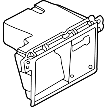 BMW 65528383345 Housing With Cassette Deck