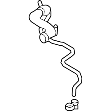 BMW 17127575425 Radiator Coolant Hose