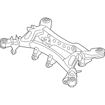 BMW 33318097478 Rear Axle Carrier