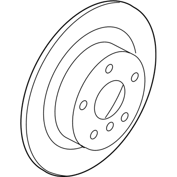 2023 BMW X1 Brake Disc - 34206891087