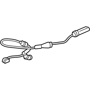 BMW X1 Brake Pad Sensor - 34356891421