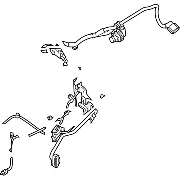 BMW 12538631678 Wiring Harness, Engine Grbx. Module