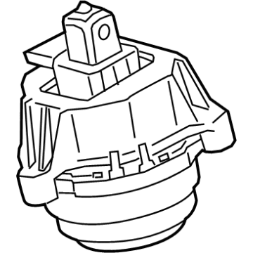 BMW 750e xDrive Engine Mount - 22119894881