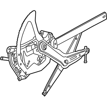 2002 BMW Z3 Window Regulator - 51338410553