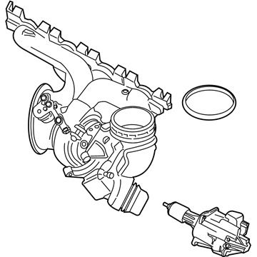 2023 BMW X1 Turbocharger - 11655A32F51