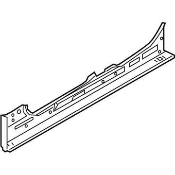 BMW 41007401425 SIDE MEMBER, INNER LEFT