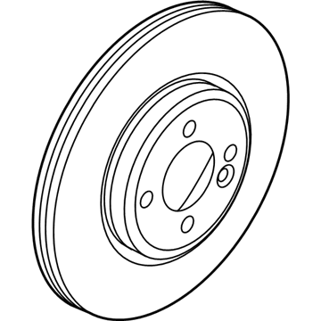 BMW 228i Gran Coupe Brake Disc - 34106884001