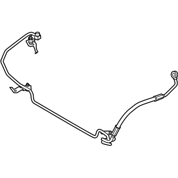 BMW 32416780968 Power Steering Pressure Hose