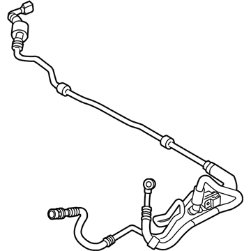 BMW 32416788325 Combination Return Pipe