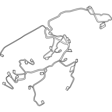 BMW 64115A2B407 WIRING HARNESS