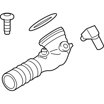 BMW X6 Air Intake Hose - 13718626487