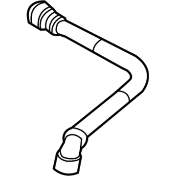 BMW 650i Radiator Hose - 17127540667