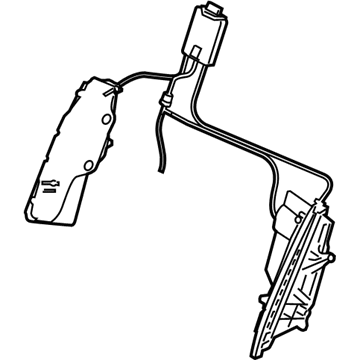 BMW 52107339993 Backrest Width Adjustment With Valve