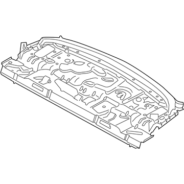 BMW 41007299623 Partition Trunk