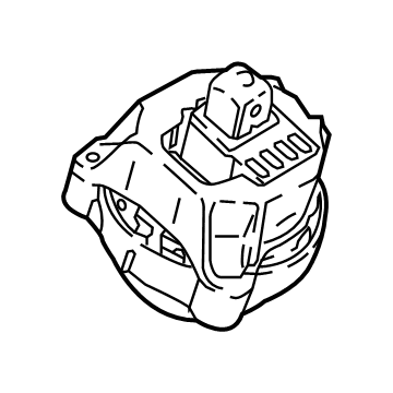 2022 BMW X3 Engine Mount - 22119894850