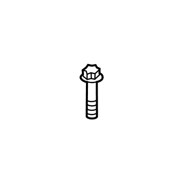 BMW 13629907870 Hexalobular Socket Screw