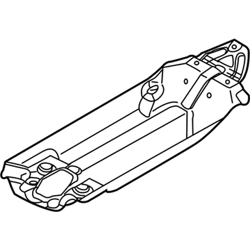 BMW 11657589091 Heat Protection, Bottom