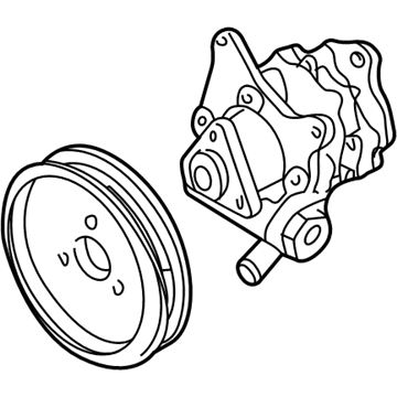 2003 BMW Z8 Power Steering Pump - 32411097078