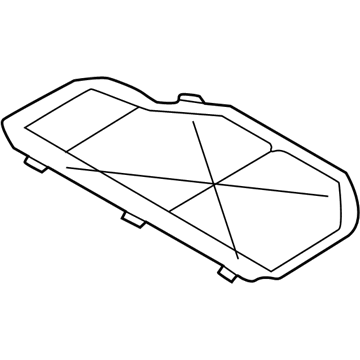 BMW 51718163833 Cover, Engine Compartment Screening