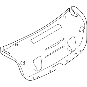 BMW 51497295211 Trim Panel, Trunk Lid