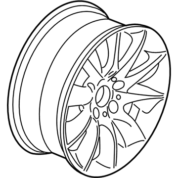 BMW 640i Gran Coupe Alloy Wheels - 36116857665