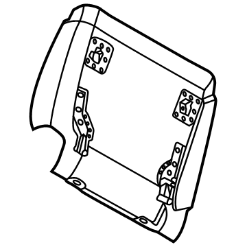 BMW 52108747479 REAR SECTION, COMFORT SEAT