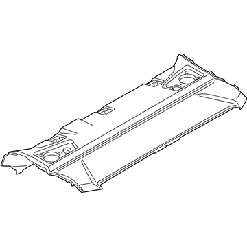 BMW 51467447319 REAR WINDOW SHELF