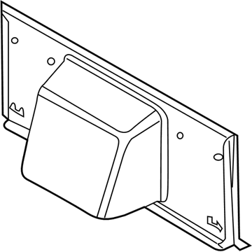 BMW 51476960417 Trim Panel, Bulkhead