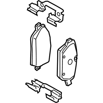 BMW 228i Gran Coupe Brake Pads - 34106885521