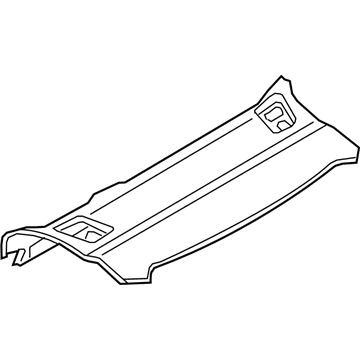 BMW 51467277113 Rear Window Shelf, Roller Sun Blind