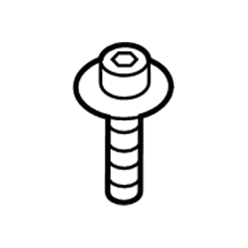 BMW 07119905067 Hexagon Screw With Flange