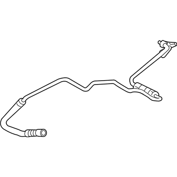 2004 BMW 760Li Oil Cooler Hose - 17227573105