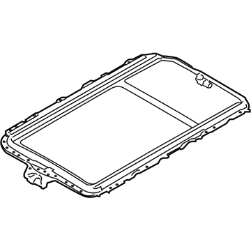 BMW 54137176313 Frame Panoramic Roof