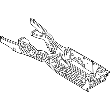 BMW 745Li Center Console Base - 51168223326