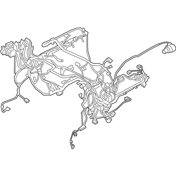 BMW 12518469018 WIRING HARNESS, ENGINE SENSO