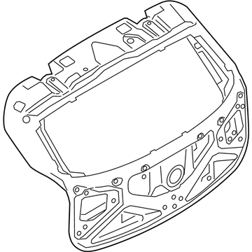 BMW 41007423832 Trunk Lid