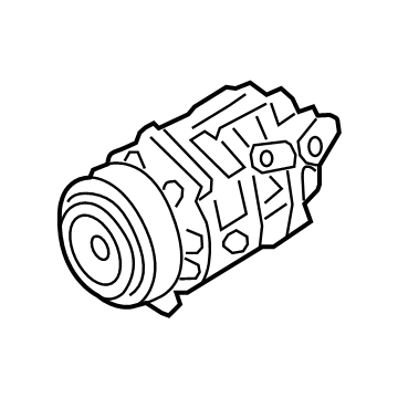 BMW X5 A/C Compressor - 64525A58A52