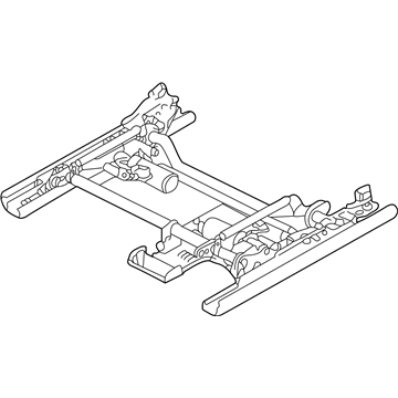 BMW 52108207404 Seat Rail Right