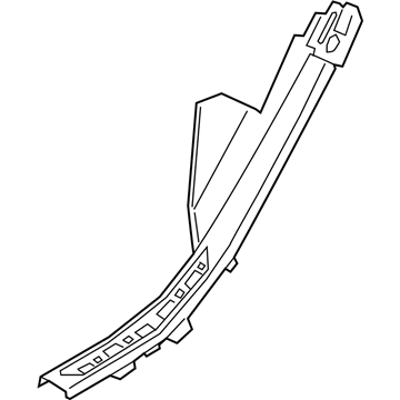 BMW 51477479938 Cover Strip, Entrance Rear R