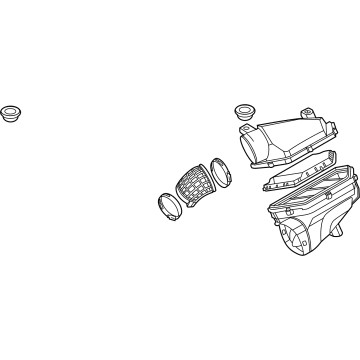 BMW 13719845090 INTAKE SILENCER