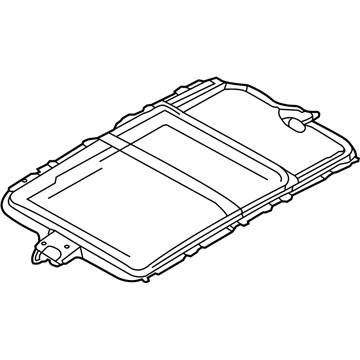 BMW 54107490099 Panorama Glass Roof, Alcantara