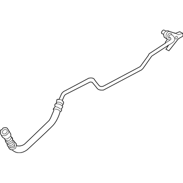 2007 BMW 323i Oil Cooler Hose - 17227577642